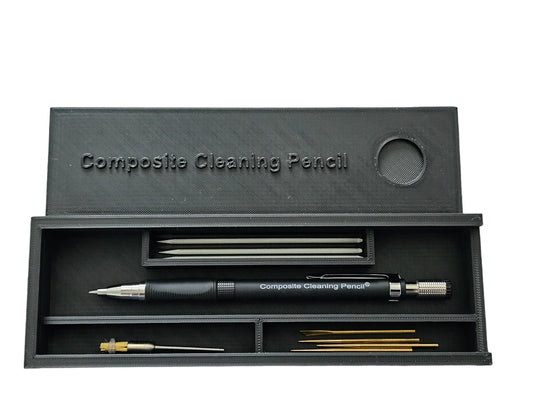Black Pencil Case Cleaning Kit