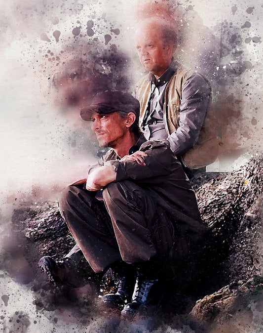 Log: Detectorists A3 Print