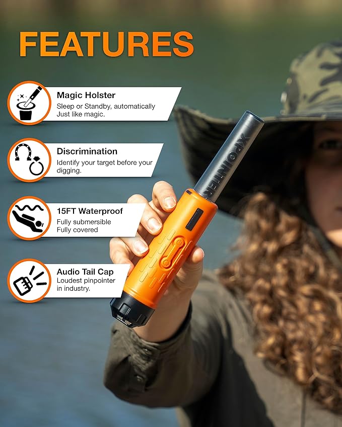 Quest XPointer Max Pinpointer with Magic Holster