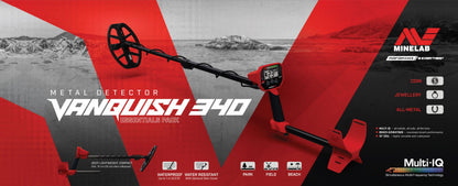 Vanquish 340 Metal Detector